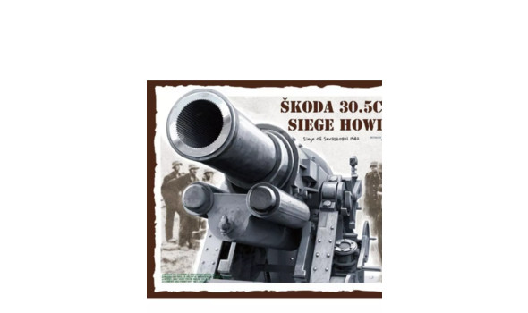 SKODA 30.5cm M1916 SIEGE HOWITZER Siege Of Sevastopol 1942