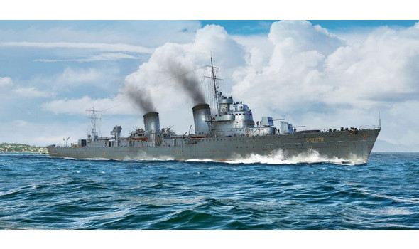 Russian Destroyer Taszkient 1940