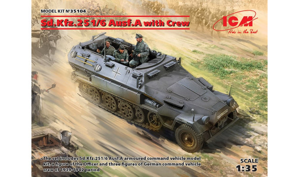 Sd.Kfz.251/6 Ausf.A with Crew