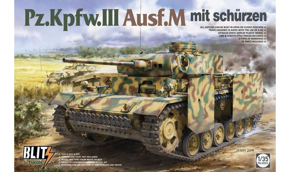 Pz.Kpfw.III Ausf.M mit Schürzen