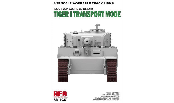 Workable Track Links Tiger I Transport Mode