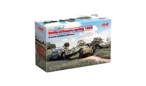 Битва за Францию, весна 1940 (Laffly V15T, FCM 36, Panhard 178 AMD-35)