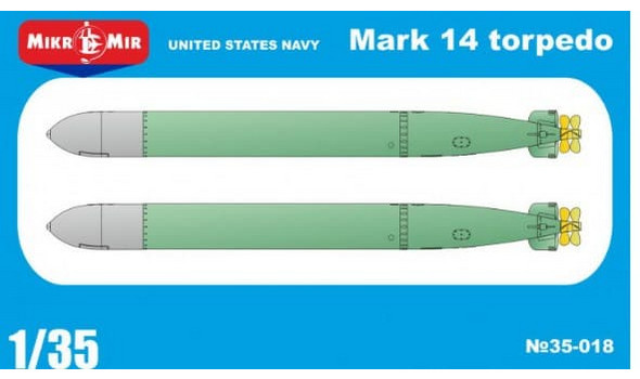 Mark 14 US torpedoes (2 pieces)