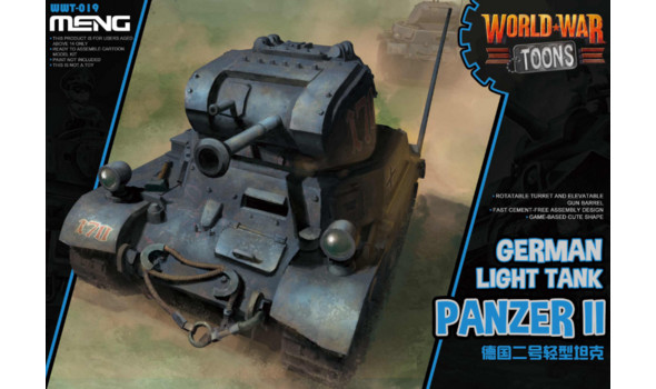 World War Toons Panzer II German Light Tank
