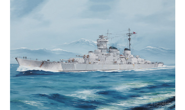 DKM O Class Battlecruiser Barbarossa