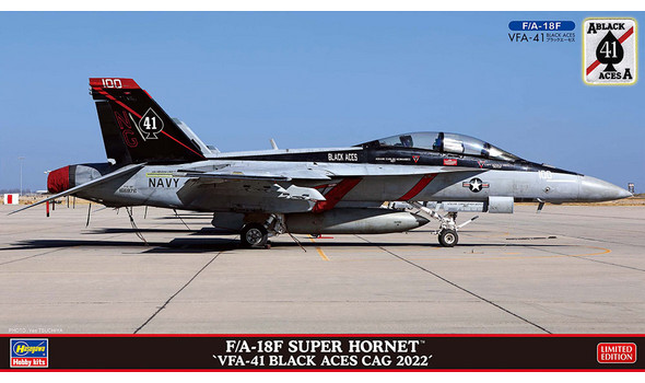 F/A-18F Super Hornet `VFA-41 Black Aces CAG 2022`