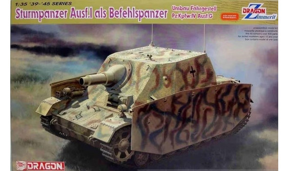 Sturmpanzer Ausf. I als Befehlspanzer Umbau Fahrgestell Pz.Kpfw. IV Ausfg. G