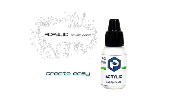Краска ACRYLIC Супер белая (Super white)