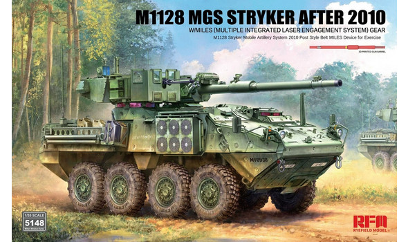 M1128 MGS Stryker After 2010 w/MILES (Multiple Integrated Laser Engagement System)